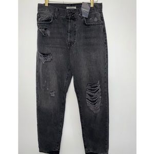Denim pant/Regul black